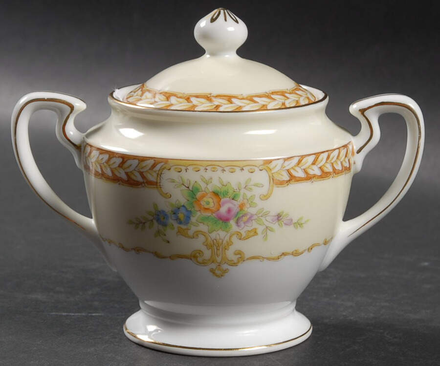 N3564 Sugar Bowl & Lid by Noritake-1