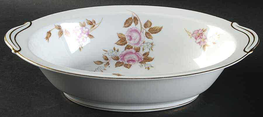 N3887 10" Oval Vegetable Bowl by Noritake-1