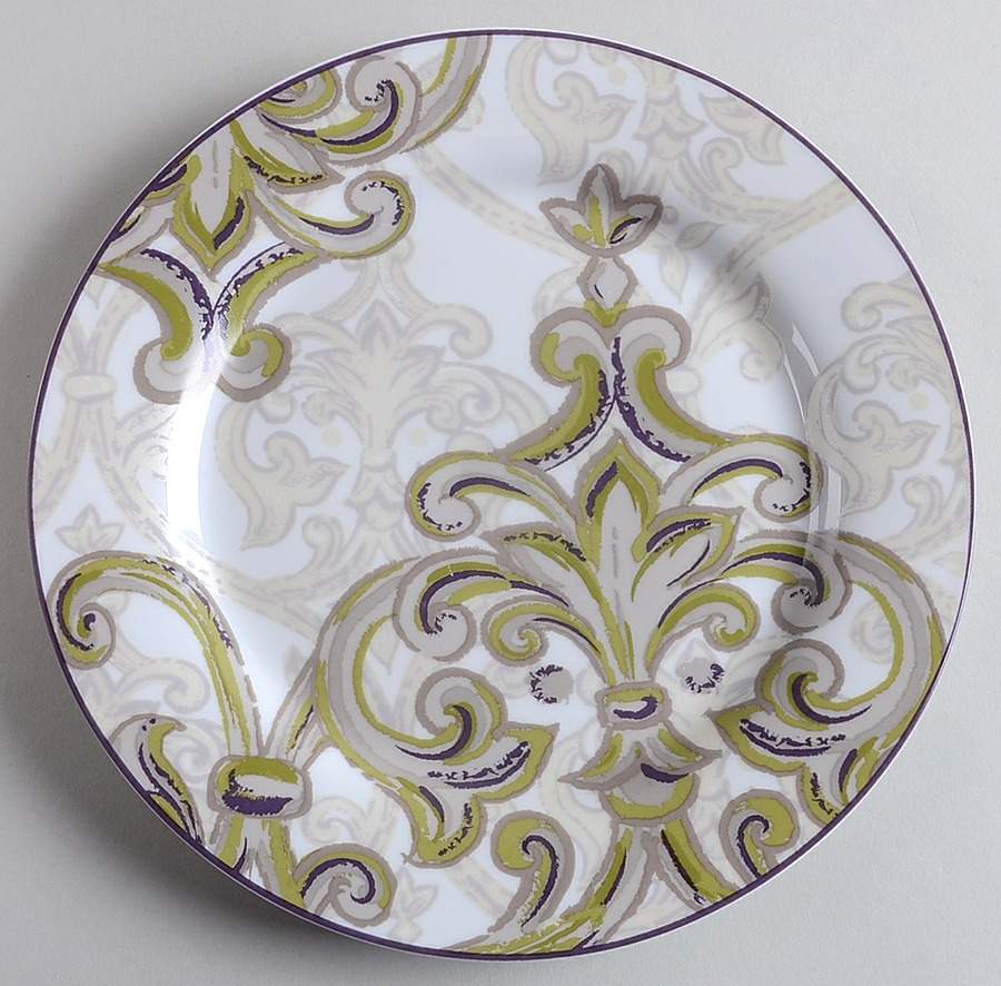 Sugar Plum Accent Salad Plate by Noble Excellence-1