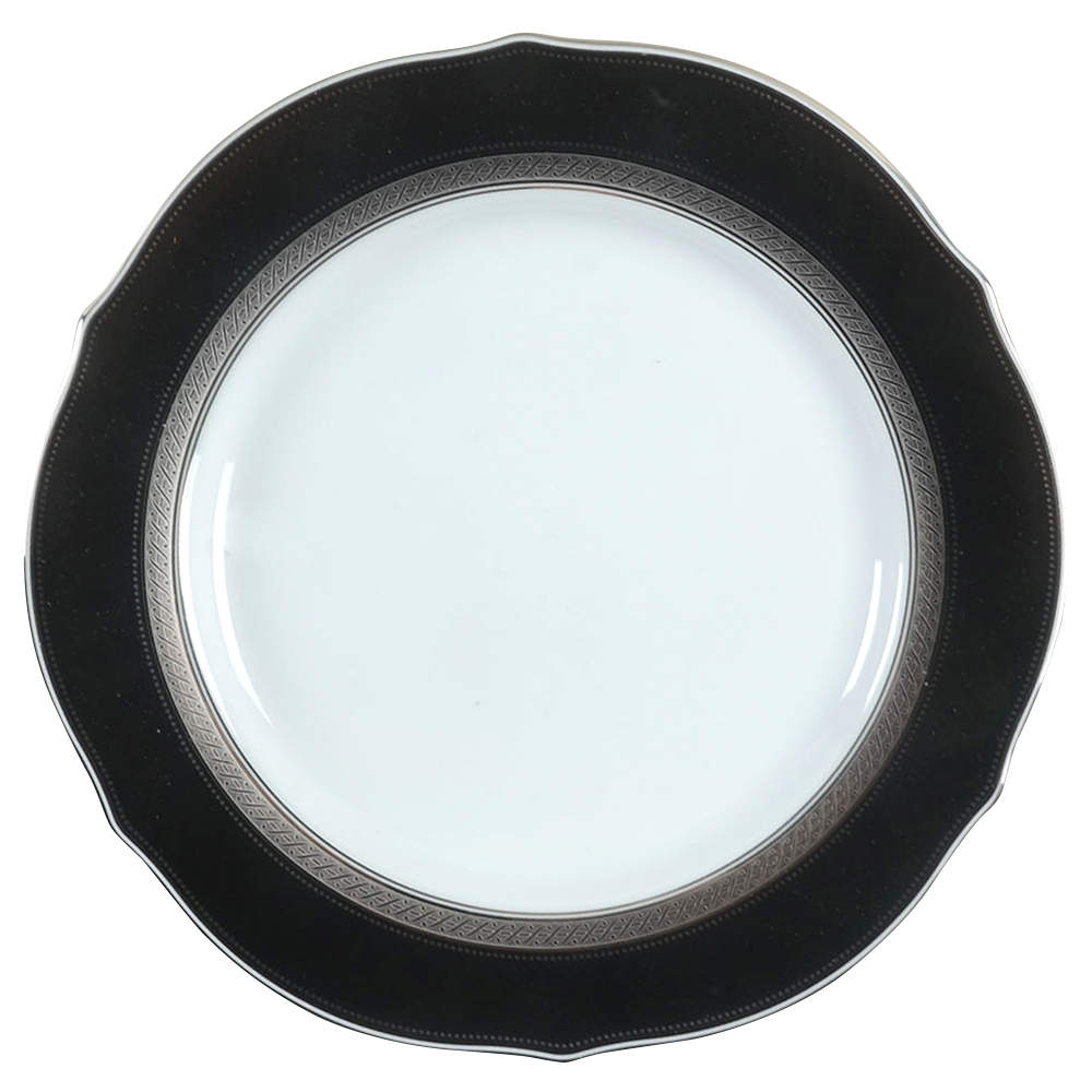 Austin Platinum Accent Luncheon Plate by Noritake-1