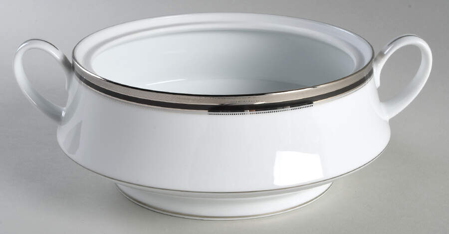 Austin Platinum Round Vegetable No Lid by Noritake-1