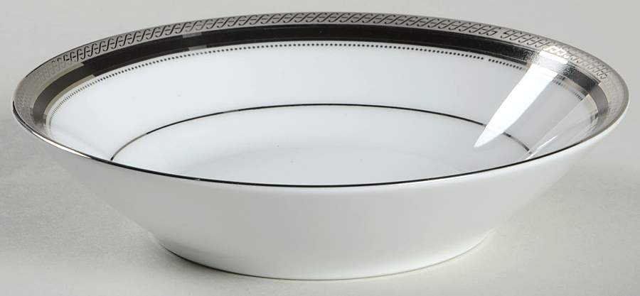 Austin Platinum Fruit/Dessert (Sauce) Bowl by Noritake-1