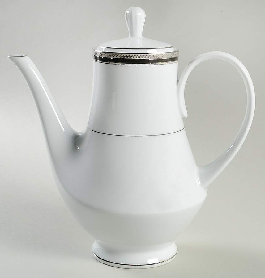 Austin Platinum Coffee Pot & Lid by Noritake-1