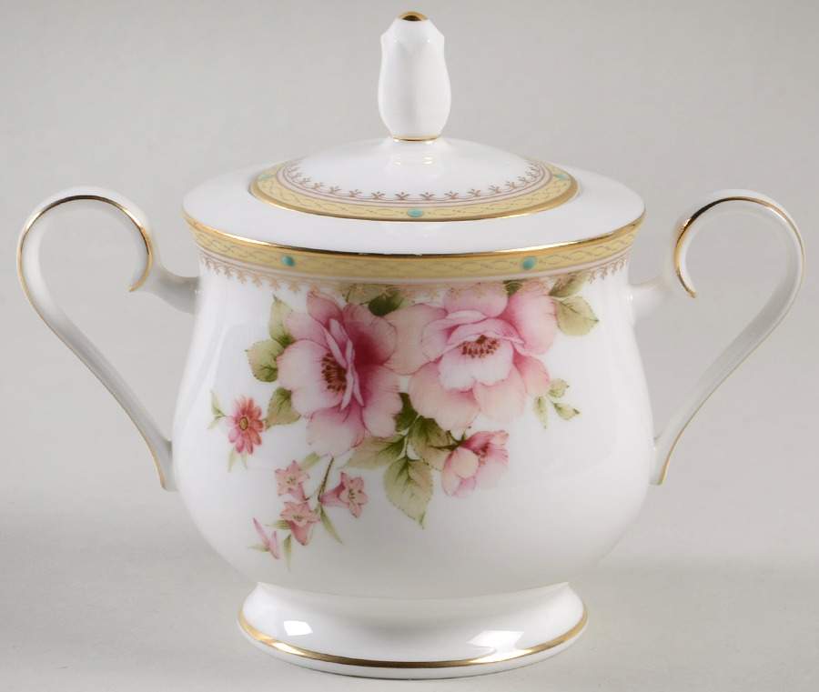 Hertford Sugar Bowl & Lid by Noritake-1
