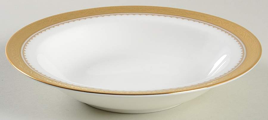 Odessa Gold Rim Fruit/Dessert (Sauce) Bowl by Noritake-1