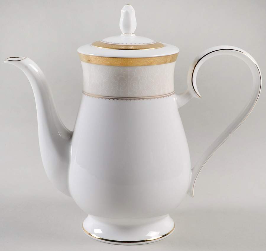 Odessa Gold Coffee Pot & Lid by Noritake-1