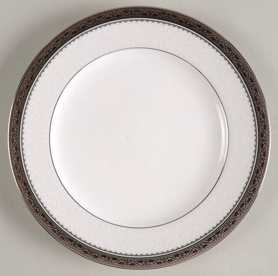 Odessa Platinum Salad Plate by Noritake-1