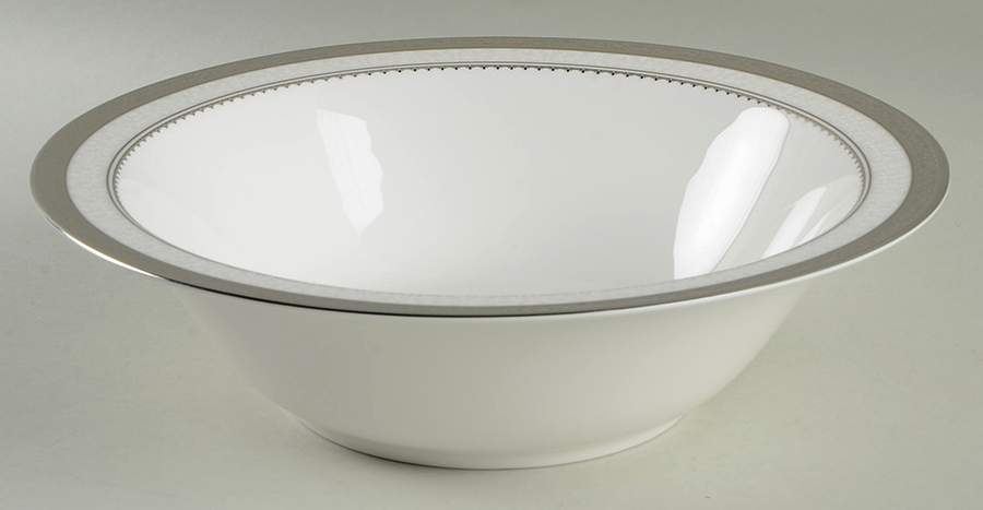 Odessa Platinum 9" Round Vegetable Bowl by Noritake-1
