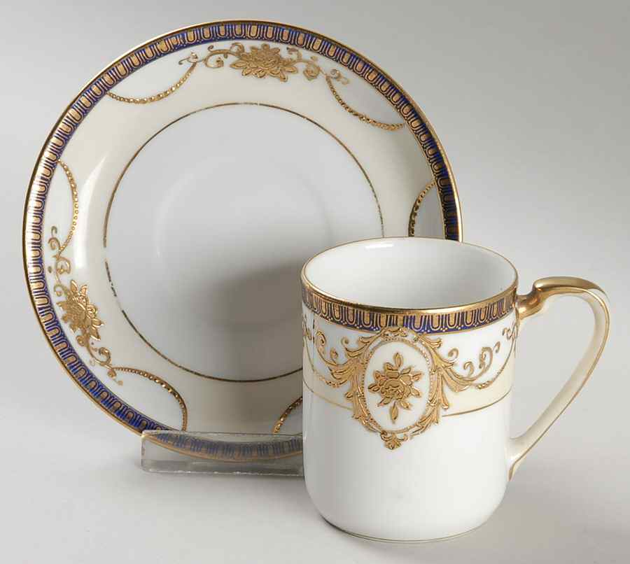 N3891 Chocolate Cup & Saucer Set by Noritake-1