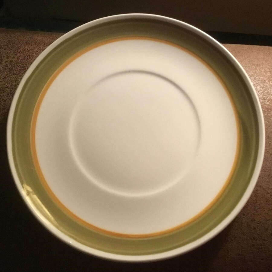 Flower Canyon Saucer by Nasco (Japan)-1