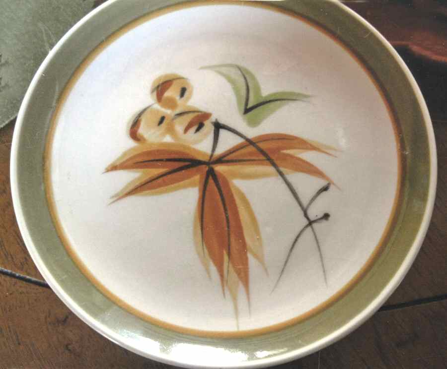 Flower Canyon Salad Plate by Nasco (Japan)-1