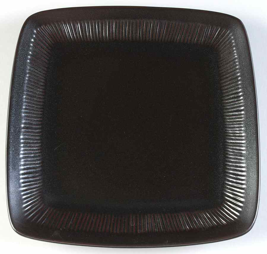 Metallic Sunrise Sunburst Square Dinner Plate by Nambe-1