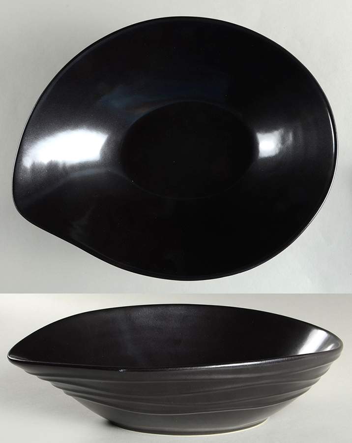 Metallic Sunset Earth 13" Round Serving Bowl by Nambe-1