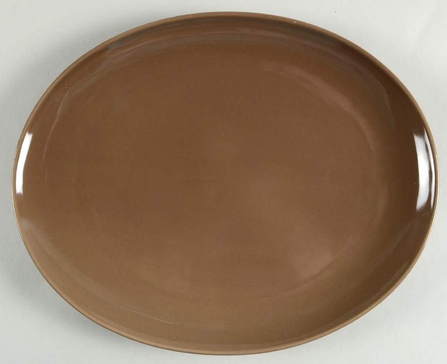 Butterfly II Marble 14" Oval Serving Platter by Nambe-1