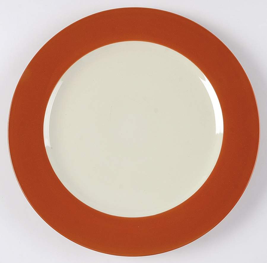 Colorwave Terra Cotta 12" Chop Plate (Round Platter) by Noritake-1