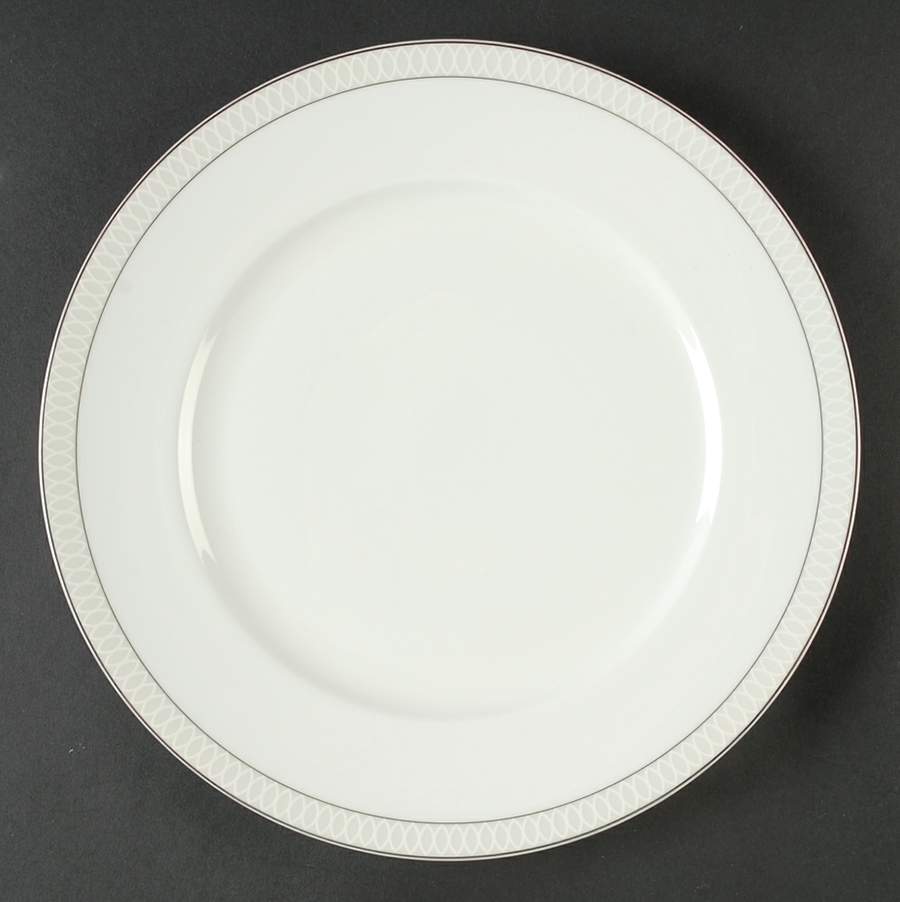 Lancet Pearl Dinner Plate by Nikko-1