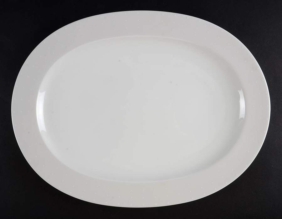 Shoto 14" Oval Serving Platter by Noritake-1