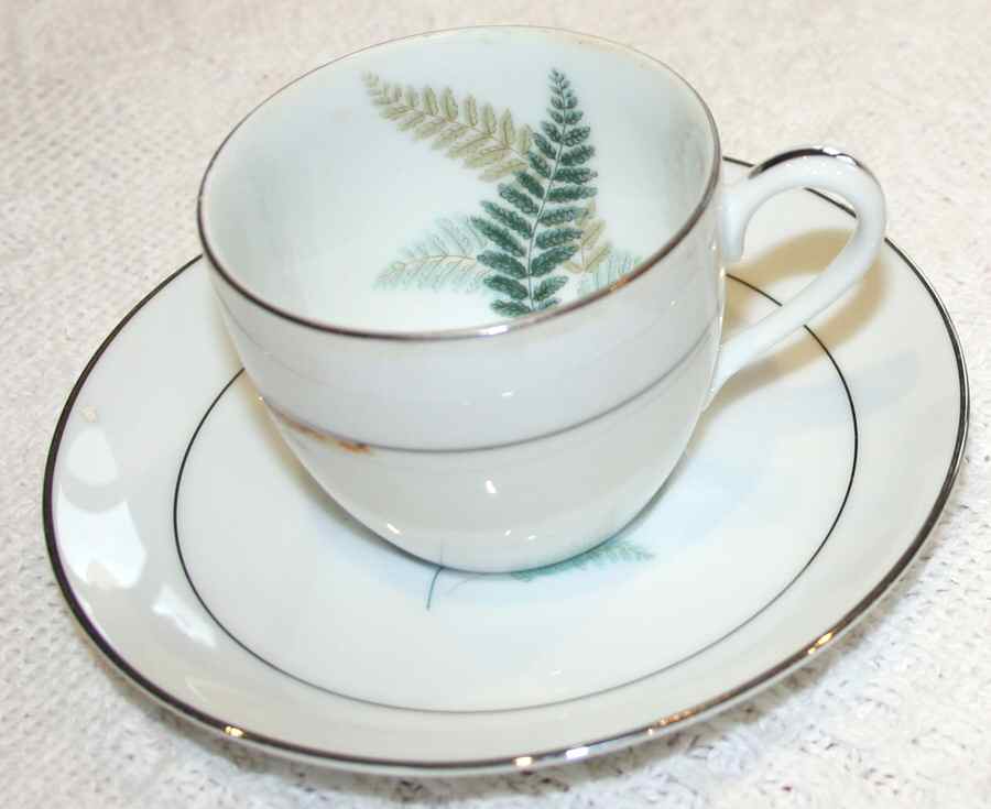 N3927 Flat Cup & Saucer Set by Noritake-1