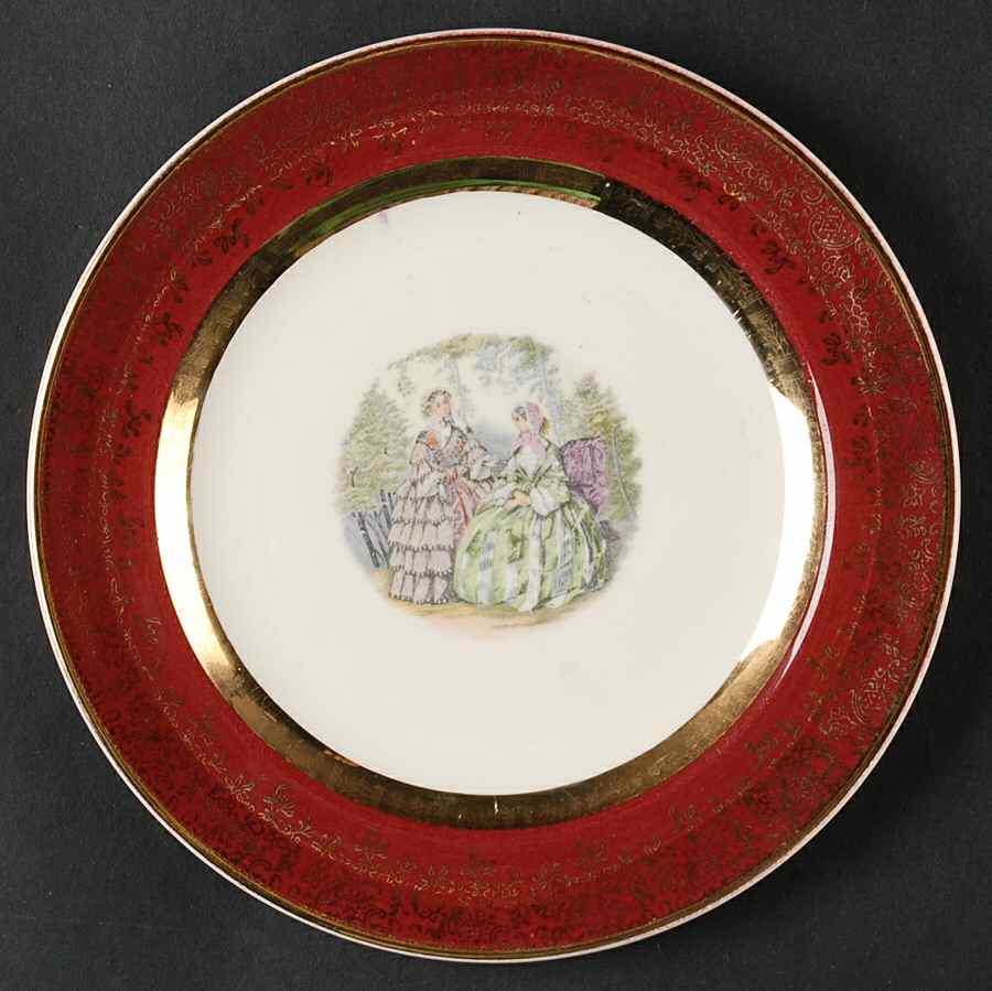 NAC24 Salad Plate by Nasco China (USA)-1