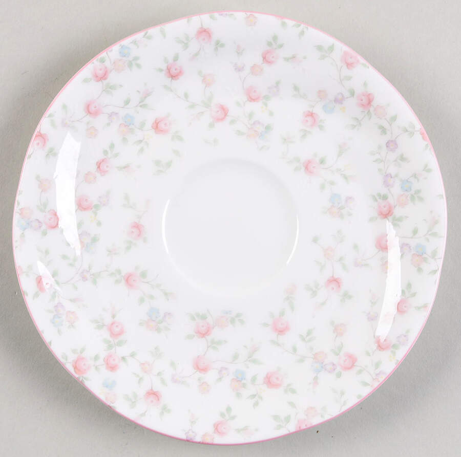 Cutie Rose Saucer by Noritake-1