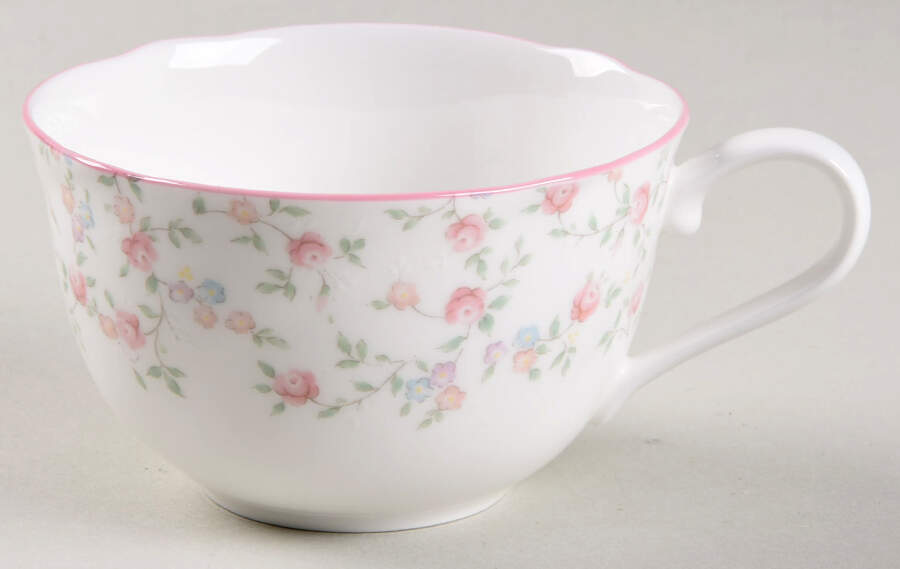 Cutie Rose Flat Cup by Noritake-1
