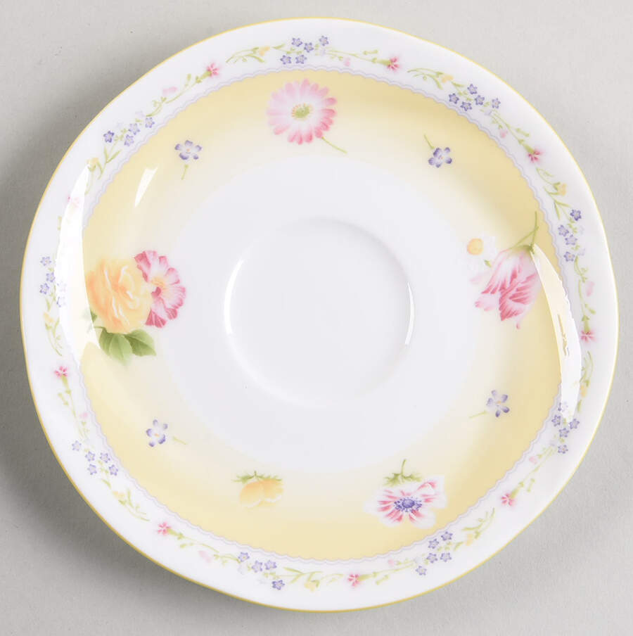 Jeune Fleur Saucer by Noritake-1