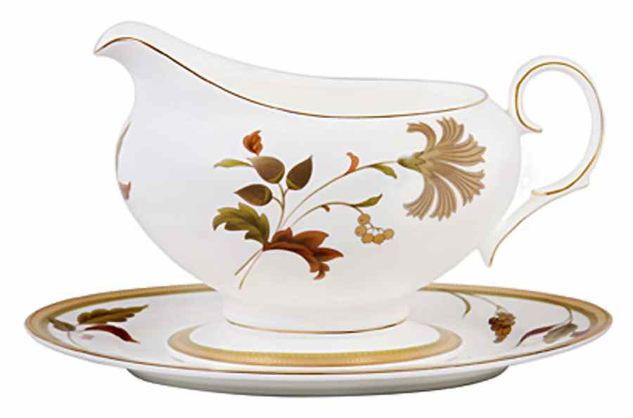 Islay Gravy Boat & Underplate by Noritake-1