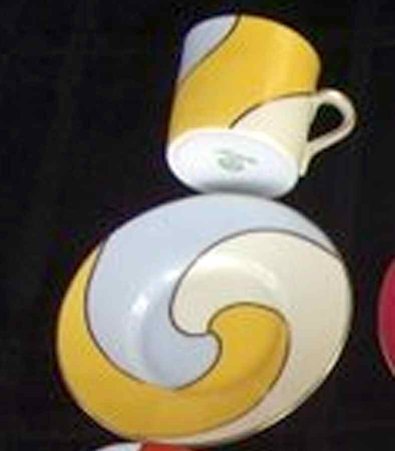 N3949 Flat Cup & Saucer Set by Noritake-1
