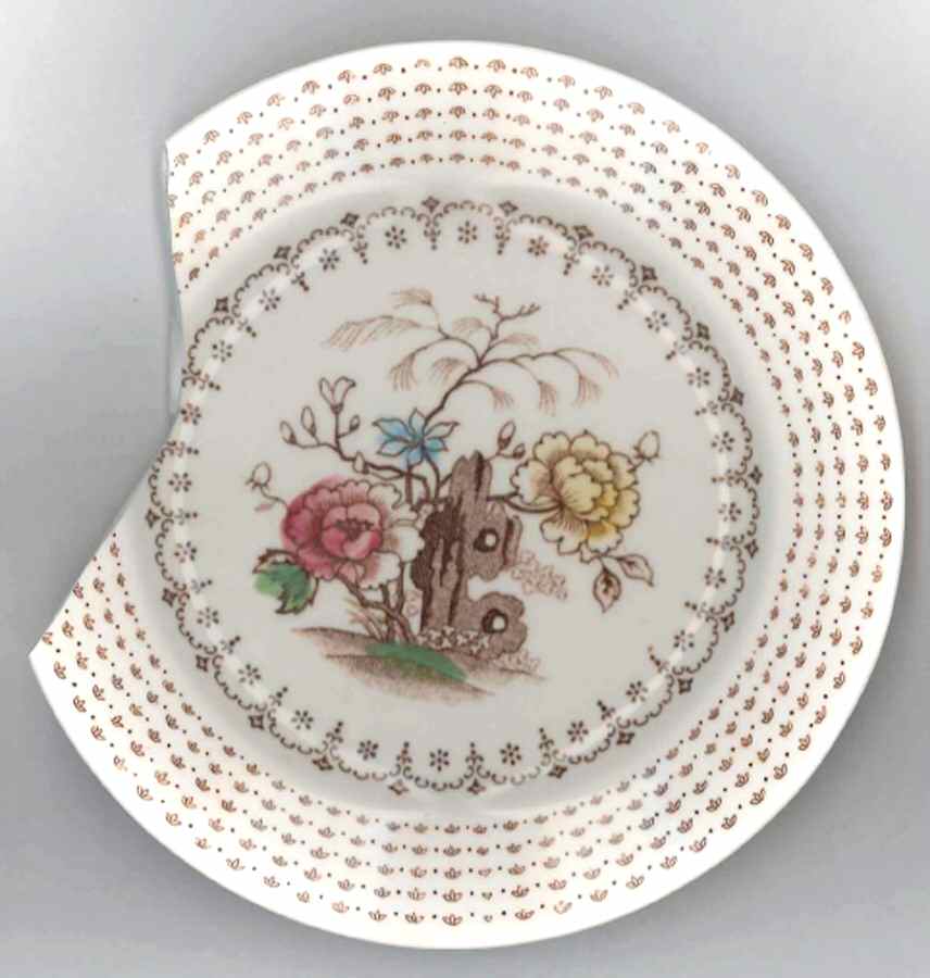 Berkshire Bread & Butter Plate by Nasco (Japan)-1