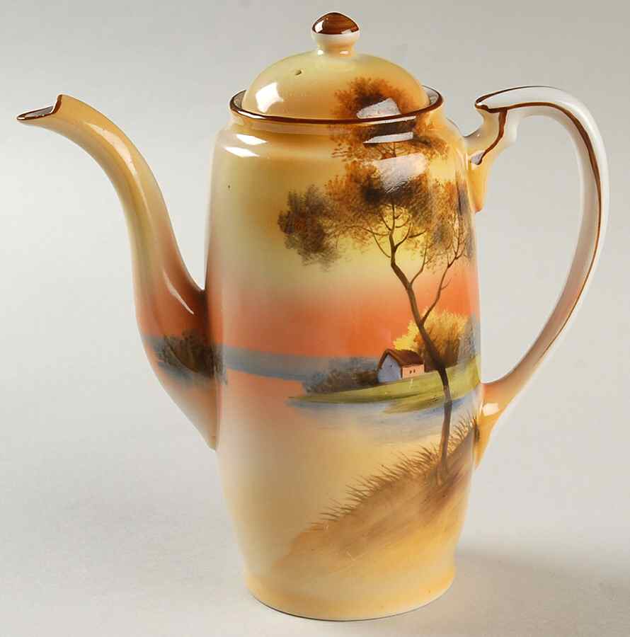 N3954 Mini Coffee Pot & Lid by Noritake-1