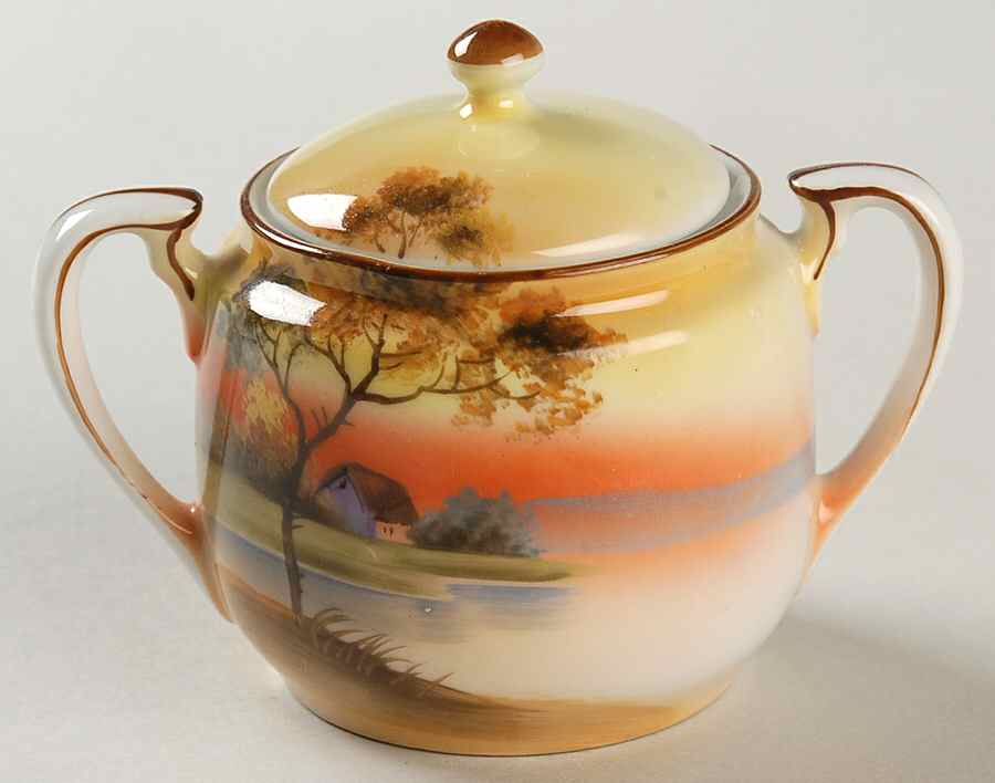 N3954 Mini Sugar Bowl & Lid by Noritake-1