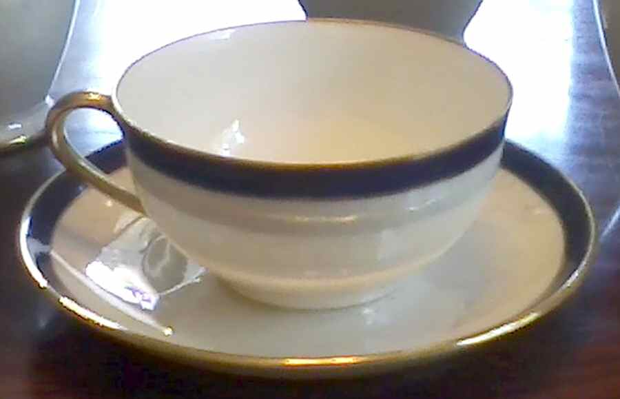 N3958 Flat Cup & Saucer Set by Noritake-1
