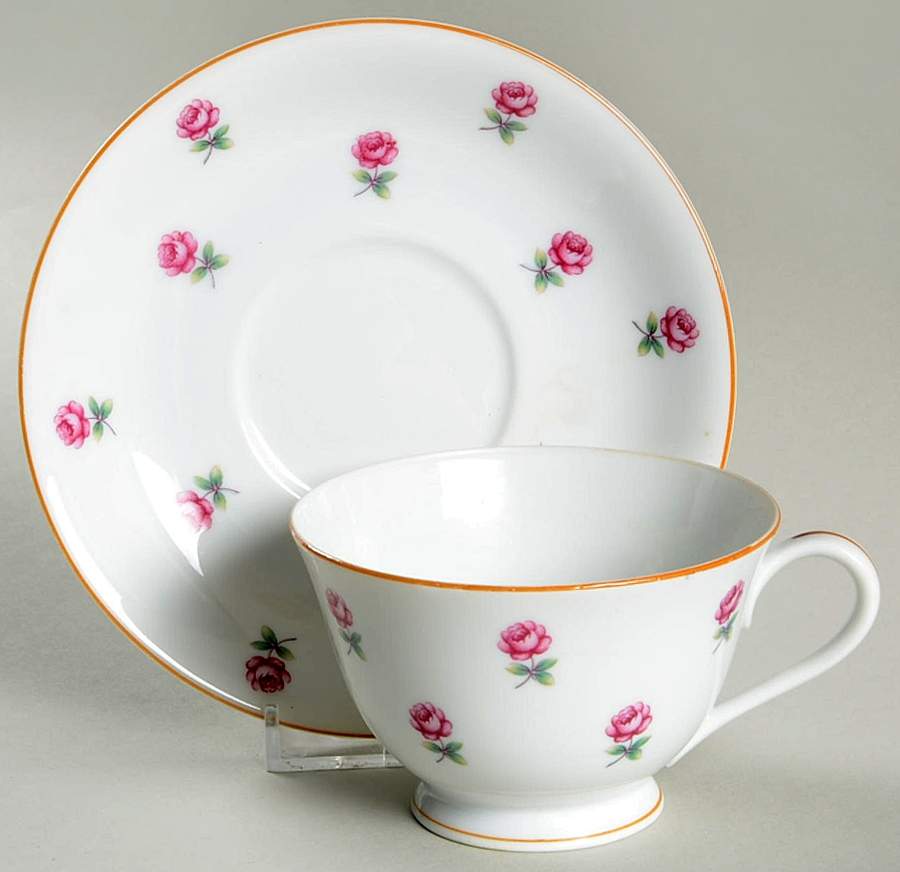 N3986 Footed Cup & Saucer Set by Noritake-1