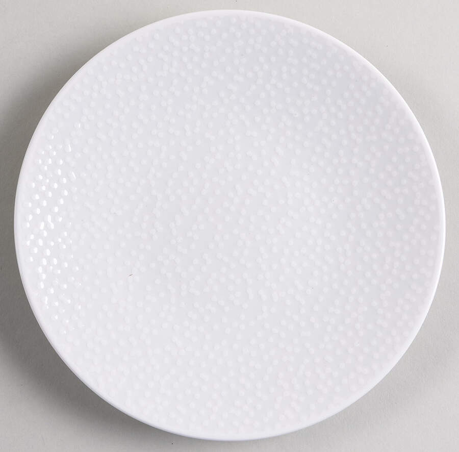 WoW Snow Appetizer Plate by Noritake-1