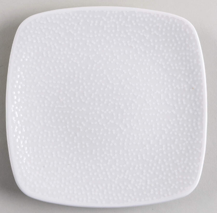WoW Snow Square Appetizer Plate by Noritake-1