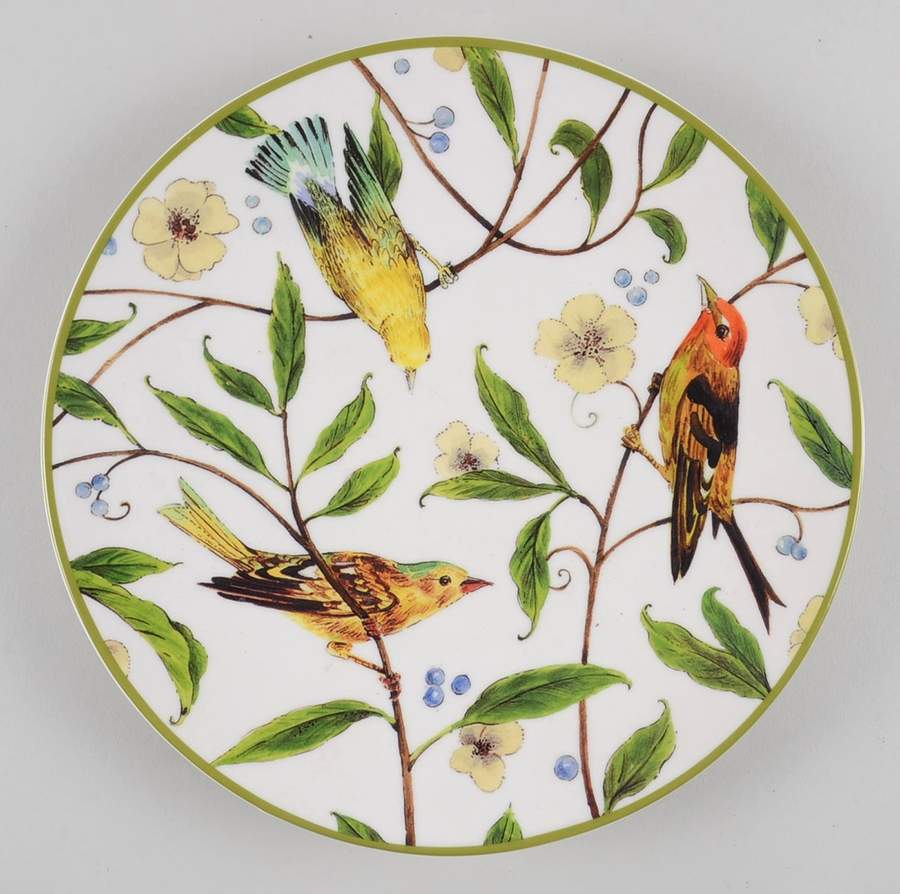 Bird Garden Salad Plate by Noble Excellence-1