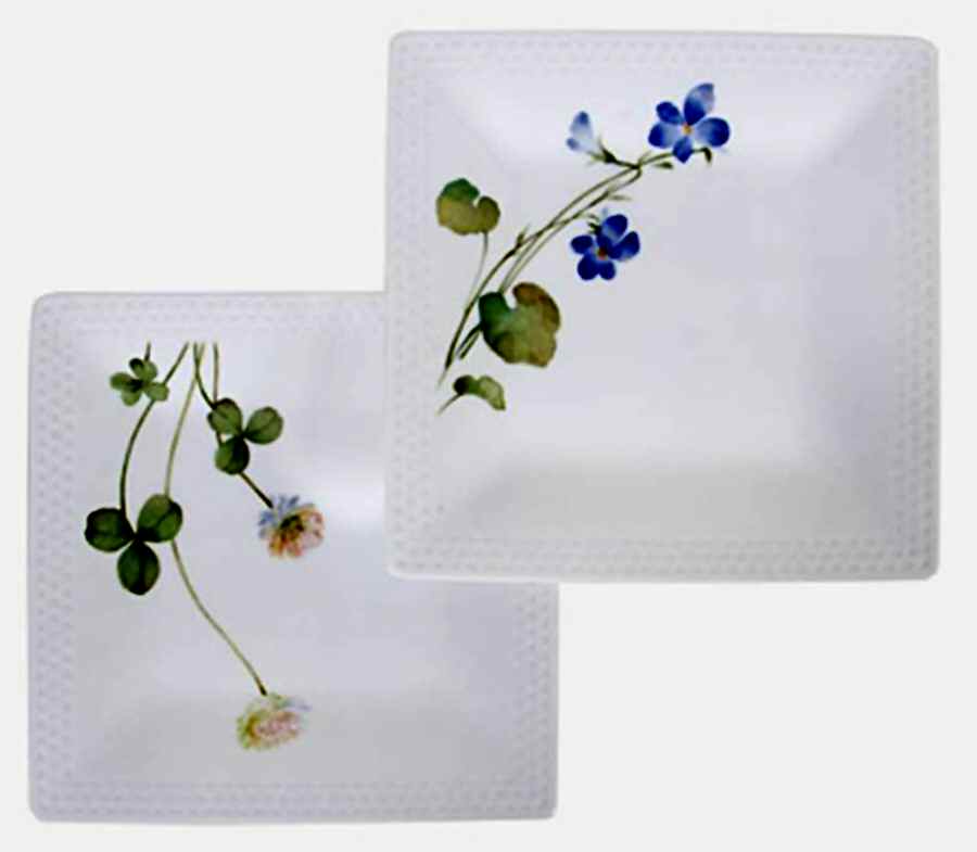 Azuma no Michi Square Salad/Dessert Plate by Noritake-1