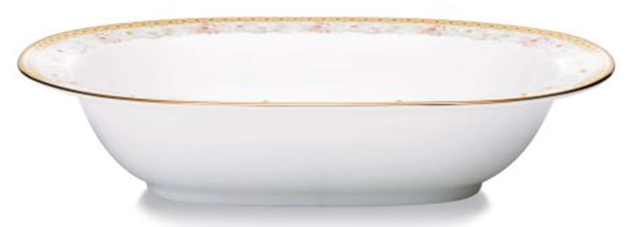 Blooming Splendor 10" Oval Vegetable Bowl by Noritake-1