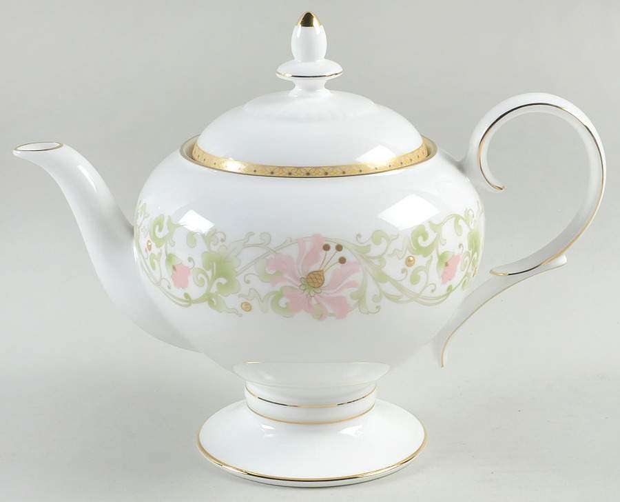 Blooming Splendor Teapot & Lid by Noritake-1