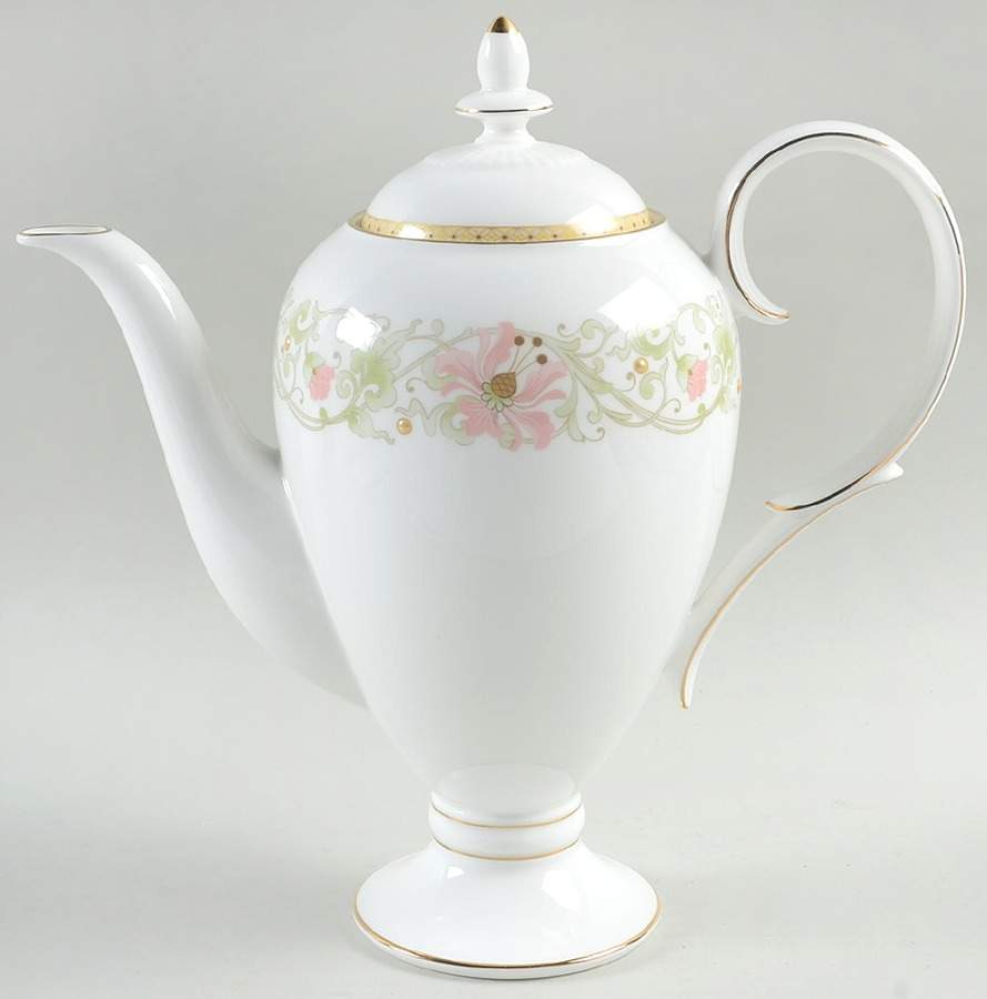 Blooming Splendor Coffee Pot & Lid by Noritake-1