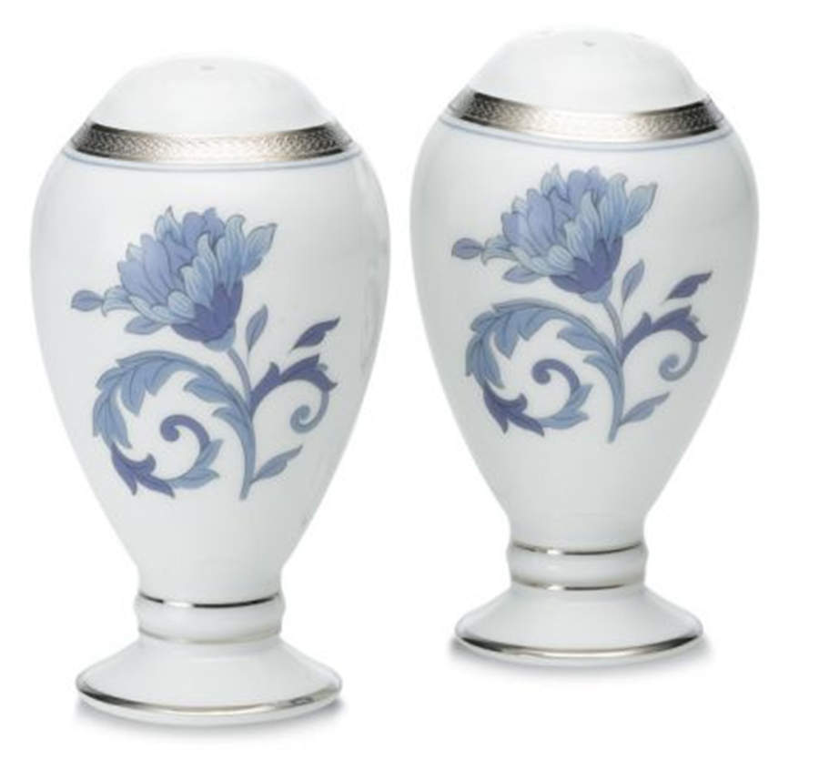 Sonnet in Blue Salt & Pepper Set by Noritake-1