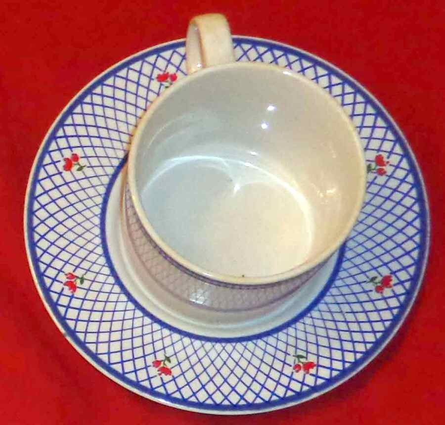 Grammercy Park Flat Cup & Saucer Set by Newcor-1