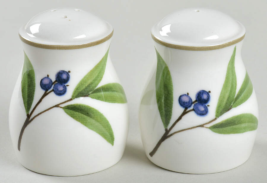 Berries & Brambles Salt & Pepper Set by Noritake-1