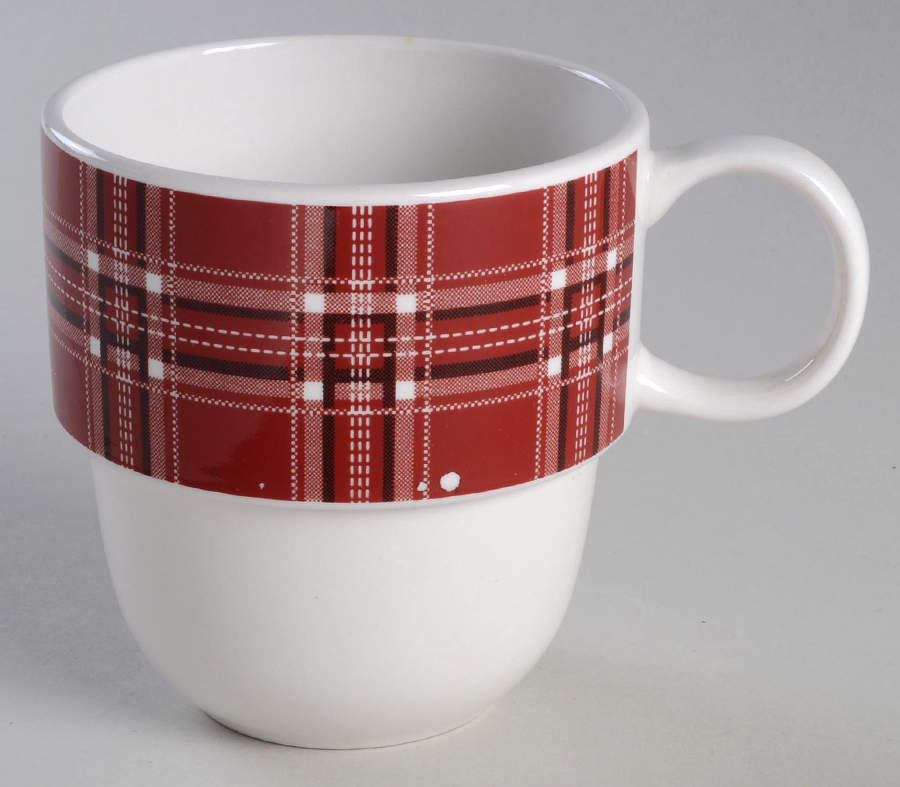 Crimson Accent Mug by Noble Excellence-1