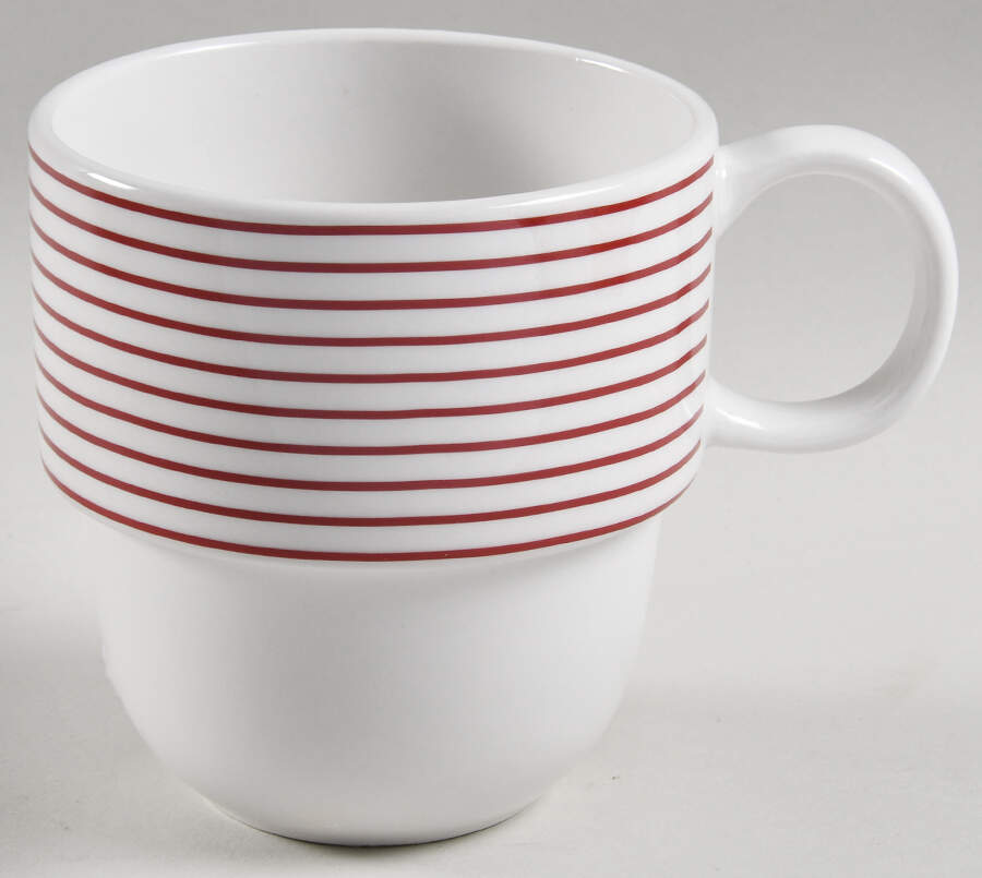 Crimson Accent Mug by Noble Excellence-1