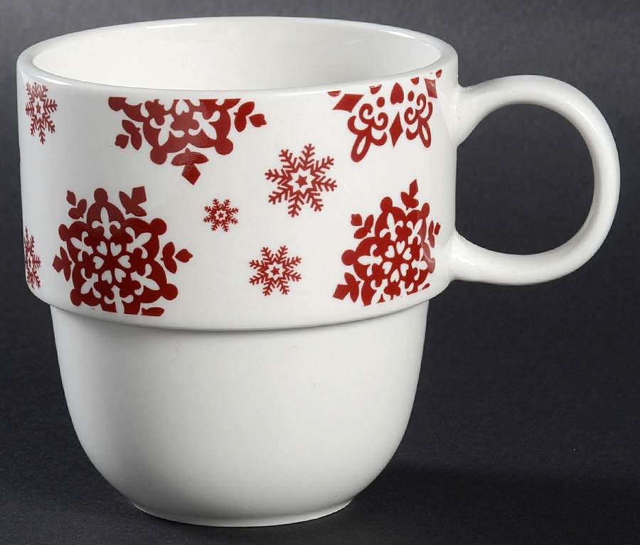 Crimson Accent Mug by Noble Excellence-1