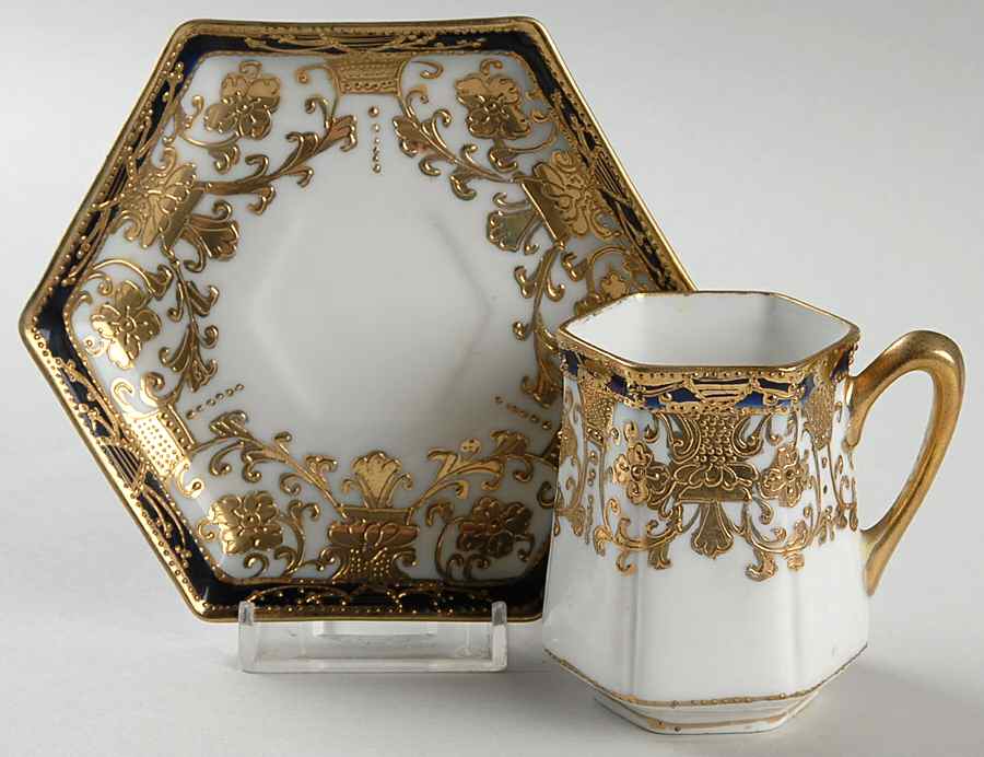 N4666 Footed Demitasse Cup & Saucer Set by Noritake-1