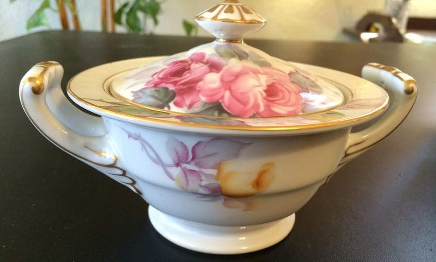 N3645 Sugar Bowl & Lid by Noritake-1