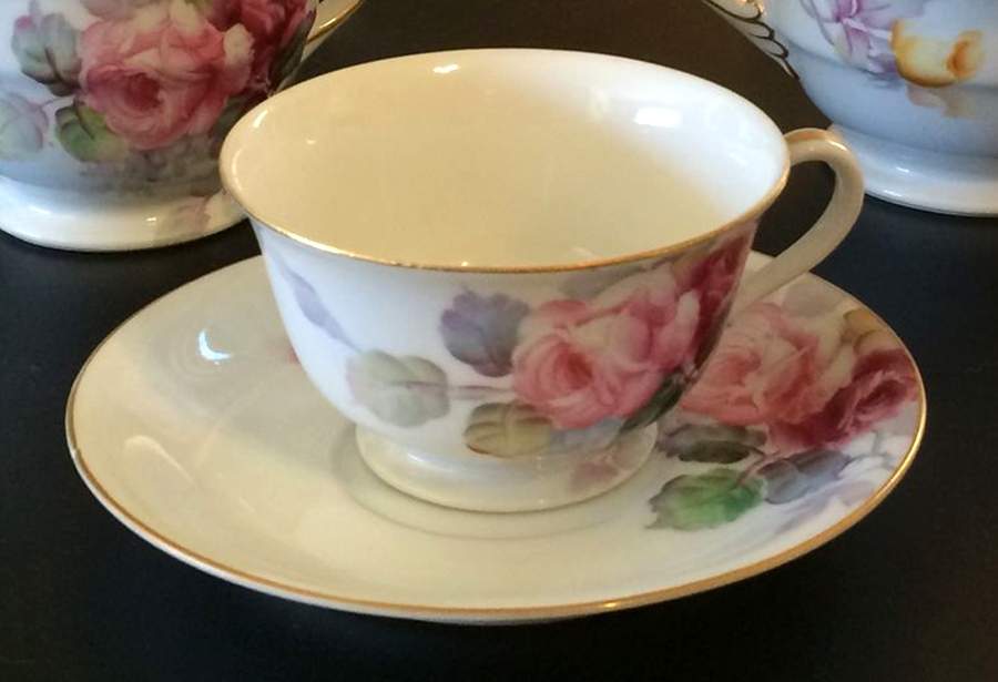 N3645 Footed Cup & Saucer Set by Noritake-1