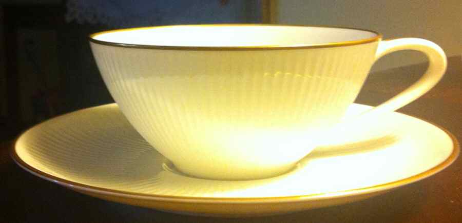 287-2517 Flat Cup & Saucer Set by Noritake-1